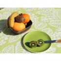 Nappe enduite Hortensia vert