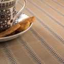 Nappe enduite, Design beige-gris