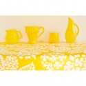 Nappe enduite hortensia jaune