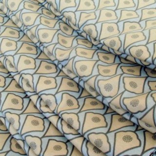 Nappe tissu enduit gris-beige largeur 180cm en 180x180, 180x250, 180x300