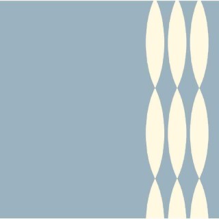 Grande nappe enduite large ou longue A l'Ouest bleu