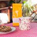 Nappe enduite Vichy rose fuchsia