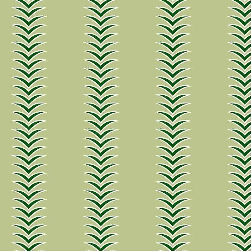 Tissu enduit vert Design