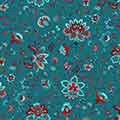 Tissu enduit bleu canard Ombelle